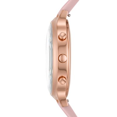 Fossil hybrid smartwatch hr charter blush silicone new arrivals