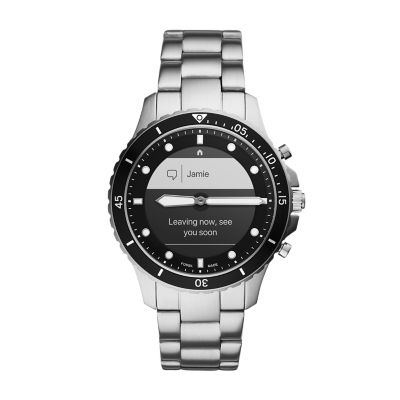 Hybrid Smartwatch HR FB-01 Stainless 