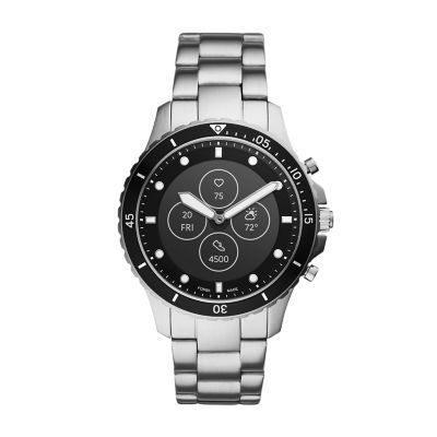 Hybrid Smartwatch HR FB-01 Stainless Steel - FTW7016 - Fossil