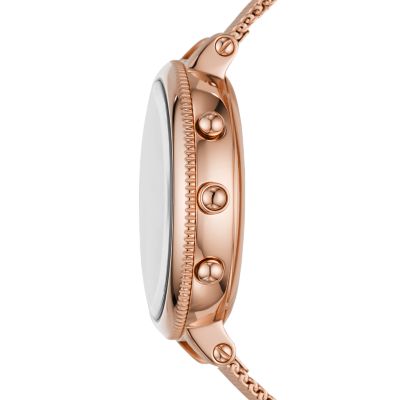 Hybrid Smartwatch HR Monroe Rose Gold-Tone Stainless Steel