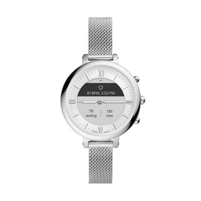 Fossil hybrid hr discount women