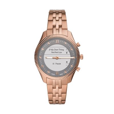 Fossil hybrid smartwatch outlet ladies