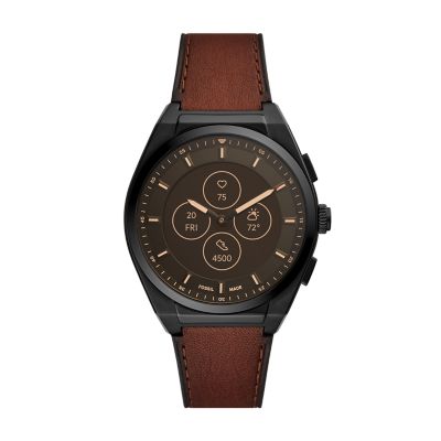 Fossil Hybrid Smartwatch HR Everett Brown Leather