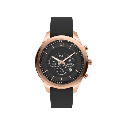 Stella Gen 6 Hybrid Smartwatch Black Leather - FTW7064 - Fossil