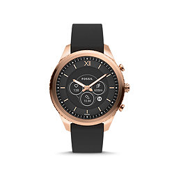 Stella Gen 6 Hybrid Smartwatch Black Leather