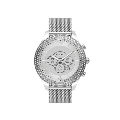 Montre connectée best sale hybride fossil femme