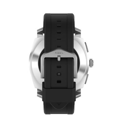 Machine Gen 6 Hybrid Smartwatch Black Silicone FTW7069 Fossil