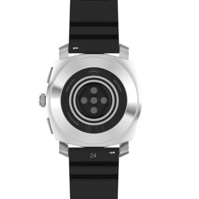 Montre connectée 6ème génération en acier inoxydable, anthracite