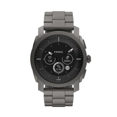 Machine Gen 6 Hybrid Smartwatch Smoke Stainless Steel - FTW7070 