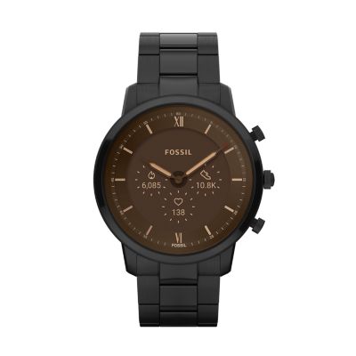 Neutra Gen 6 Hybrid Smartwatch Black Leather - FTW7074 - Fossil