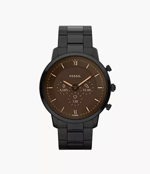 Smartwatch híbrido Gen 6 Neutra de acero inoxidable en color negro
