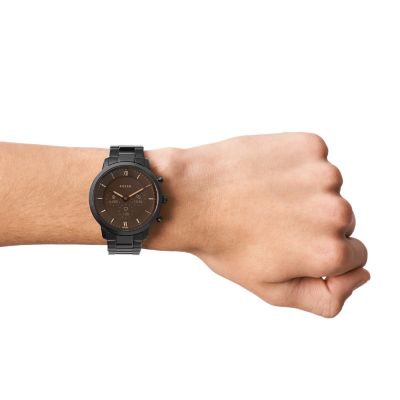 Fossil hybrid outlet black