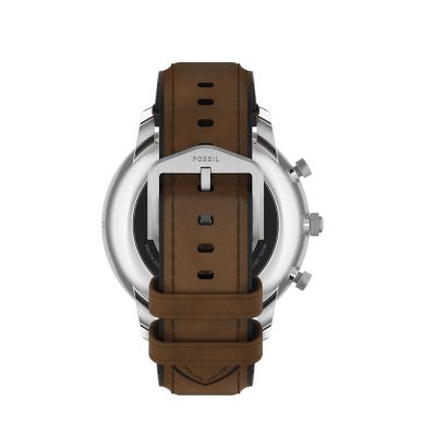 Neutra Gen 6 Hybrid Smartwatch Medium Brown Leather - FTW7073 - Fossil