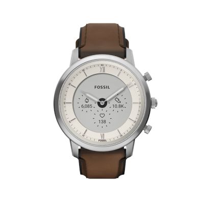 Montres connectées homme discount fossil