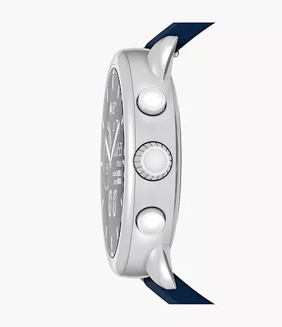 Gen 6 Wellness Edition Hybrid Smartwatch Navy Silicone - FTW7082