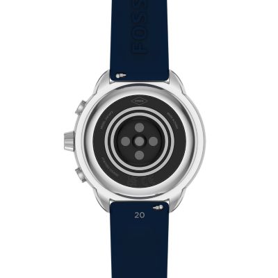 Gen 6 Wellness Edition Hybrid Smartwatch Navy Silicone - FTW7082