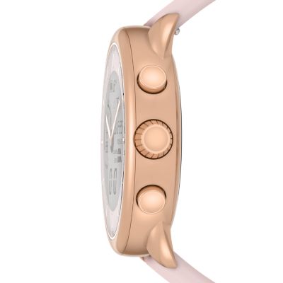 Montre connectée Fossil Venture HR Gen 4 FTW6056 rose pour femme fr