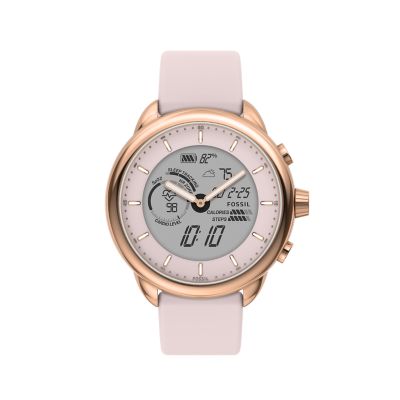 Gen 6 Wellness Edition Hybrid Smartwatch Blush Silicone FTW7083