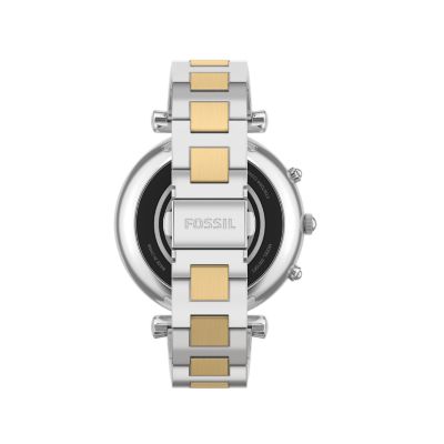 Carlie Gen 6 Hybrid Smartwatch Two-Tone Stainless Steel - FTW7084 