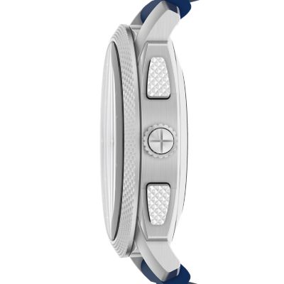 Montre intelligente hybride Gen 6 Machine en silicone bleu marine