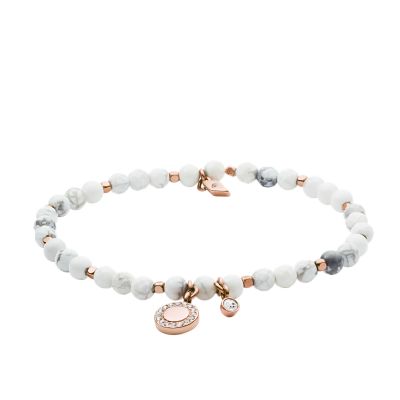 

Fossil Femmes Bracelet Georgia en howlite