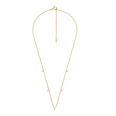 Sadie Shine Bright 14K Gold-Plated Brass Dangle Necklace