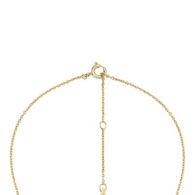 Sadie Shine Bright 14K Gold-Plated Brass Dangle Necklace