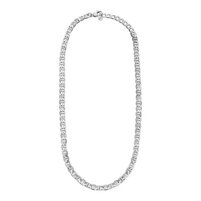 ★HARANG★ HR 362N_Silver Chain Necklace herringheart-chain-necklace-