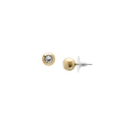 Fossil Ohrstecker Bright Baubles Metall goldfarben - Goldfarben