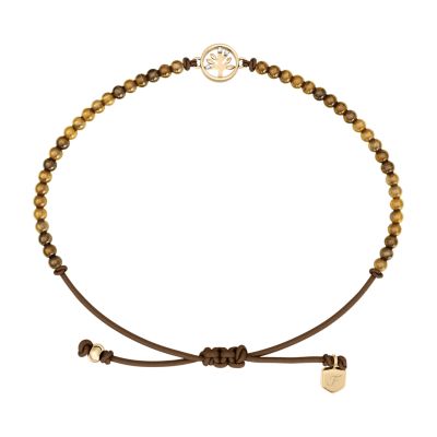 Sutton Mini Moments Brown Beaded Tree of Life Bracelet