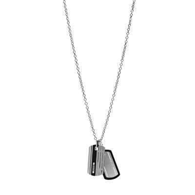 Dog Tag Stainless Steel Necklace