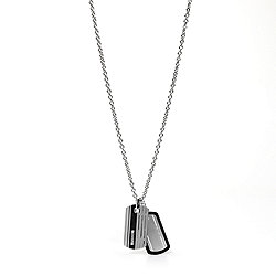 Dog Tag Stainless Steel Necklace