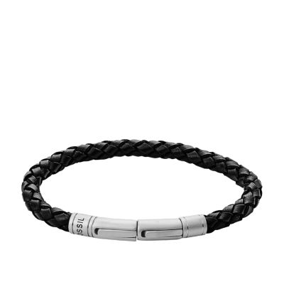 Black Beaded Bracelet - JOA00549797 - Fossil