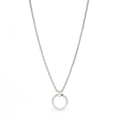 Short Silver Chain - Fossil