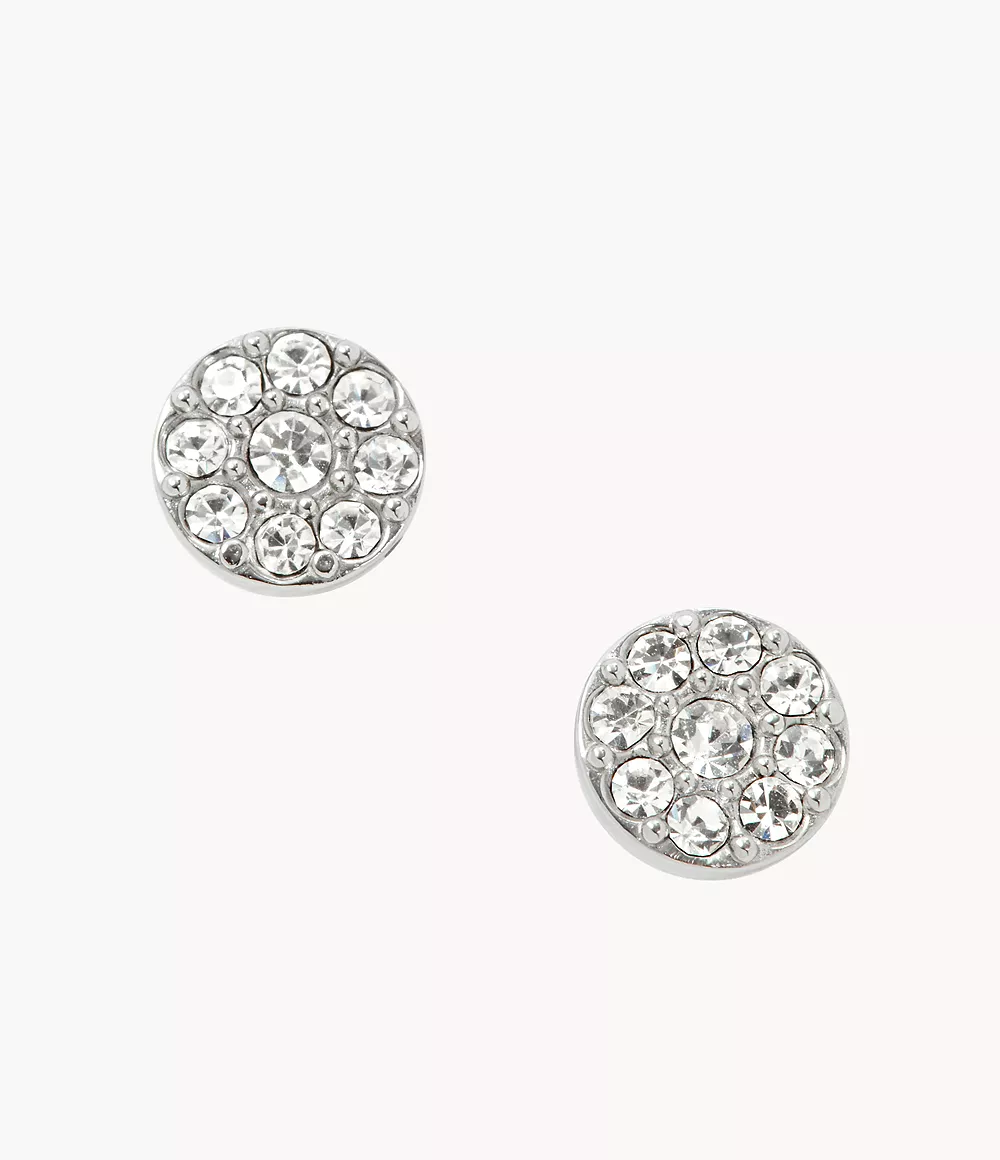 Image of Disc Silver-Tone Studs