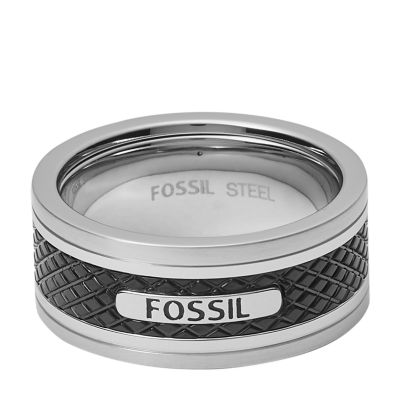 fossil fossil anello acciaio uomo jf84211 jf84211040