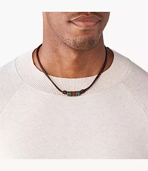 Brown Rondell Necklace
