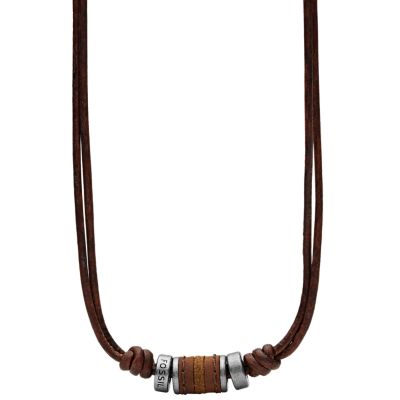 Brown Rondell Necklace