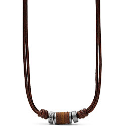 Brown Rondell Necklace