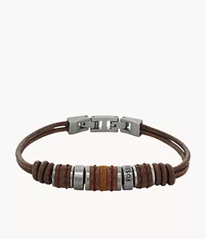 Rondell Leather Bracelet