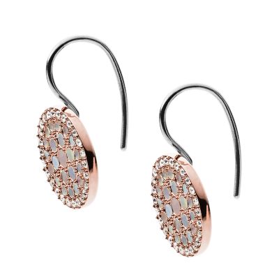 Kit Heath Mother of Pearl Spinner Drop Earrings - Save £21 off RRP