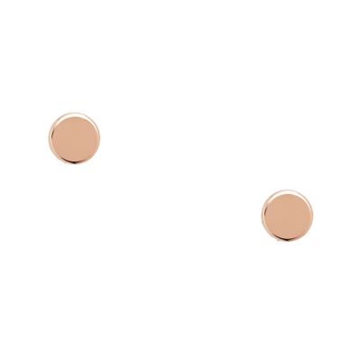 Round Studs - Fossil