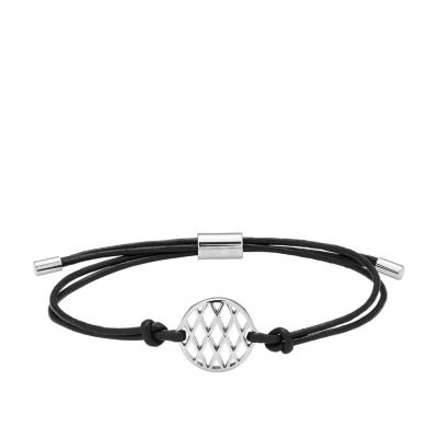 

Fossil Femmes Bracelet à disques et losanges