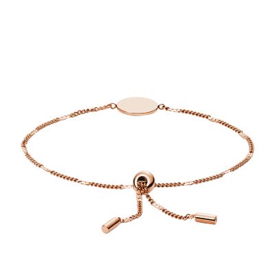 Drew Disc Rose Gold-Tone Bracelet