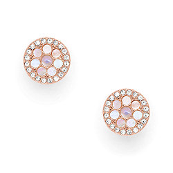 Disc Mother-of-Pearl Studs