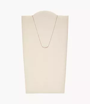 Mother-of-Pearl Rose Gold-Tone Necklace  