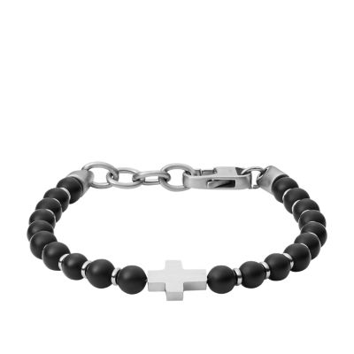 Stainless steel store bead bracelet