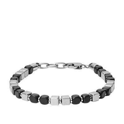 Stainless steel online bead bracelet