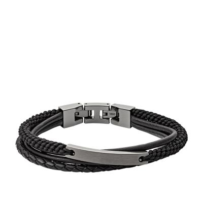 Jetzt günstiger Versandhandel möglich! Vintage Casual Steel - - Fossil JF03185793 Bracelet Multi-Strand