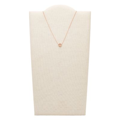 Rose gold on sale gemini necklace